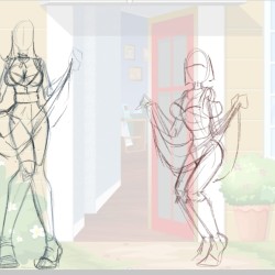 Sketches and art concepts for 0.23