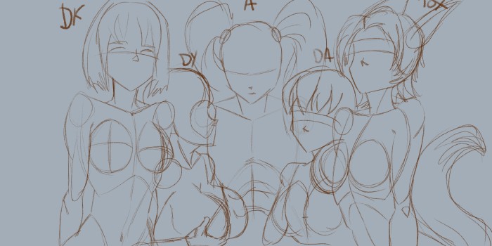 A ton of sketches have been uploaded to our gallery!