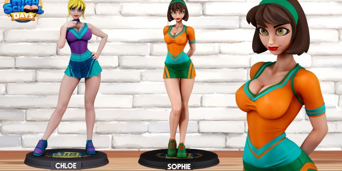 You can now add Sophie to your waifu's collection!