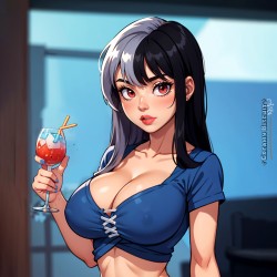 Our sexy Stella reimagined by an AI... - Fan art